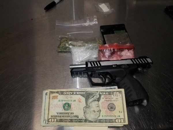 Memorial Day search yields three arrests for meth